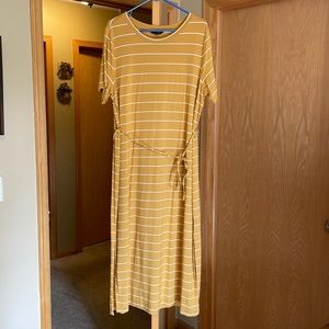 Banana Republic Mustard Dress